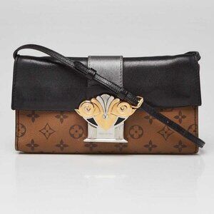 Louis Vuitton Monogram Reverse Canvas Column Pochette Bag
